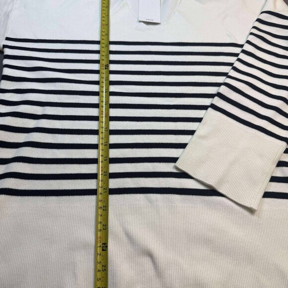 Women's MANGO Stripes Sweater - New With Tag Large-XL Size - Picture 2 of 7